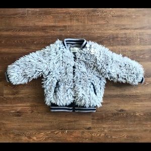 NWOT Faux Fur American-Widgeon Zip Up Jacket